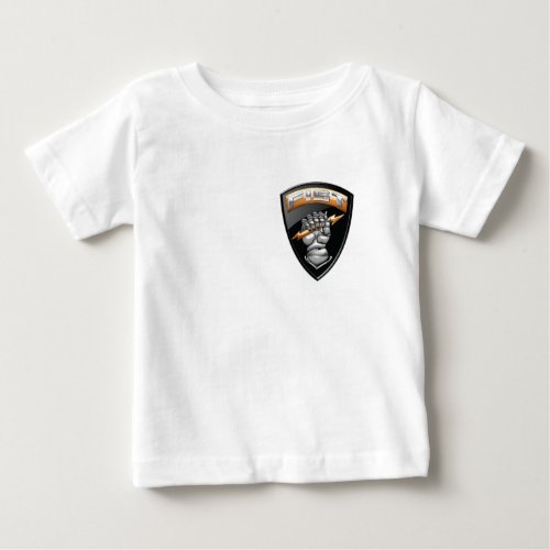 400 Forward Observer FIST Emblem Baby T_Shirt