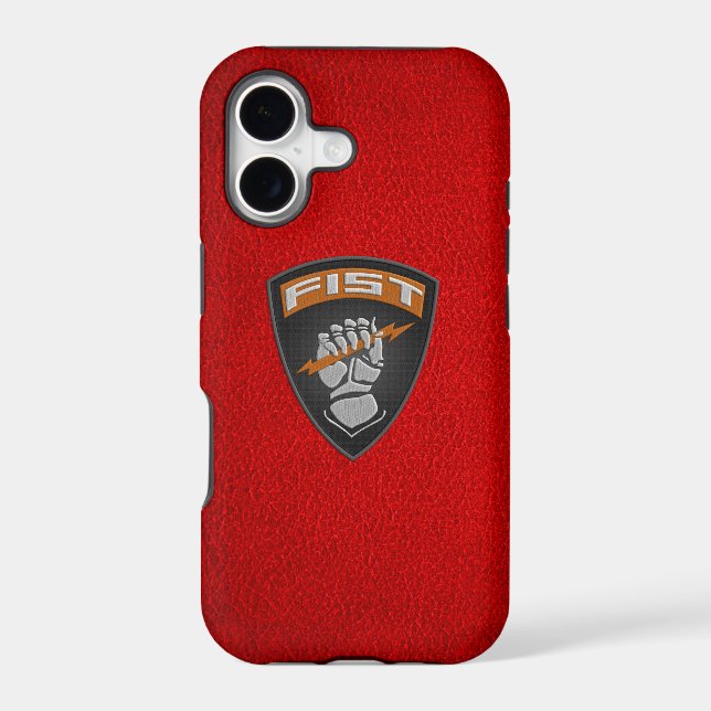 [400] Forward Observer (FIST) [Patch] Iphone Case (Back)