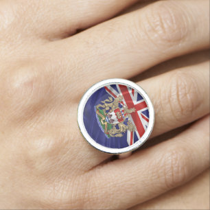 [400] Hong Kong - 1959-1997 Coat of Arms Ring