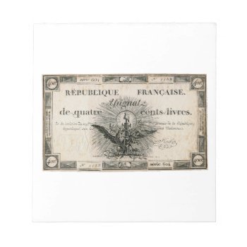 400 Livres French Revolution Assignat Bank Note by EnhancedImages at Zazzle
