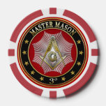 [400] Master Mason - 3rd Degree Square &amp; Compasses Poker Chips