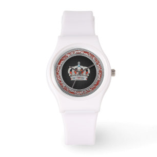 [400] Prince-Princess King-Queen Crown [Silver] Watch
