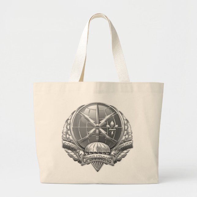 [400] SOWT Badge [Crest] Large Tote Bag (Front)