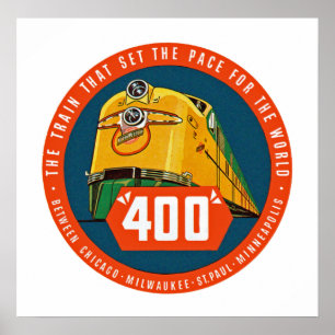 400 ~ "The Train That Sets The Pace" Poster