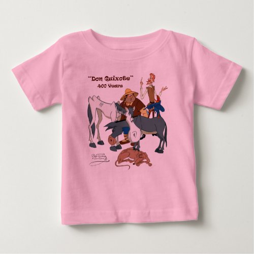 400 Years Don Quixote QUIXOTEdotTV Baby T_Shirt