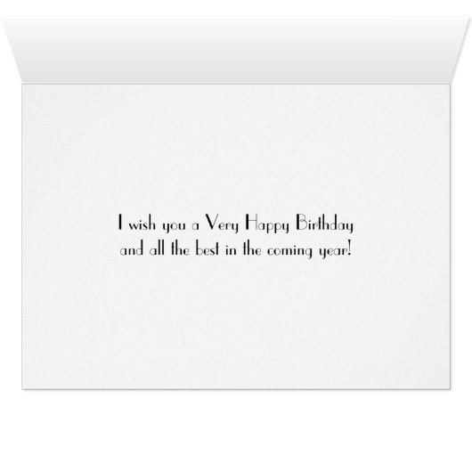 4019 Sledding Teddy Bear & Friends Birthday Card (Inside Horizontal (Bottom))
