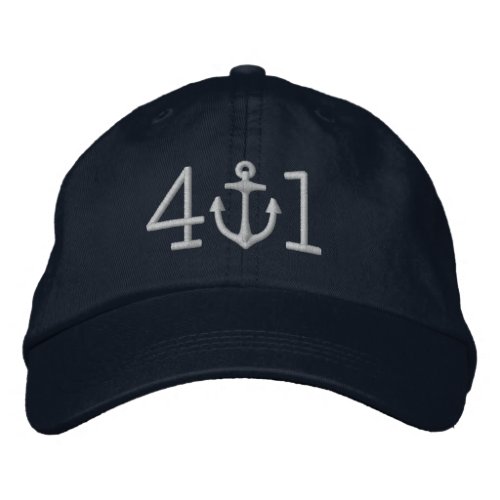 401 EMBROIDERED BASEBALL CAP