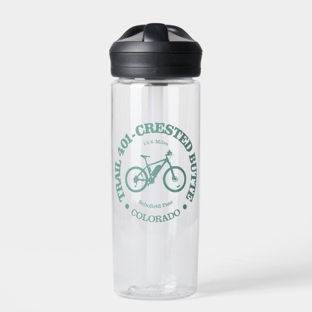 401 Trail - Crested Butte (MB)  Water Bottle (Front)