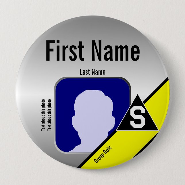 401st 2016 Reunion Badge Pinback Button (Front)