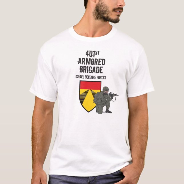 401st Armored Brigade, IDF T-Shirt (Front)