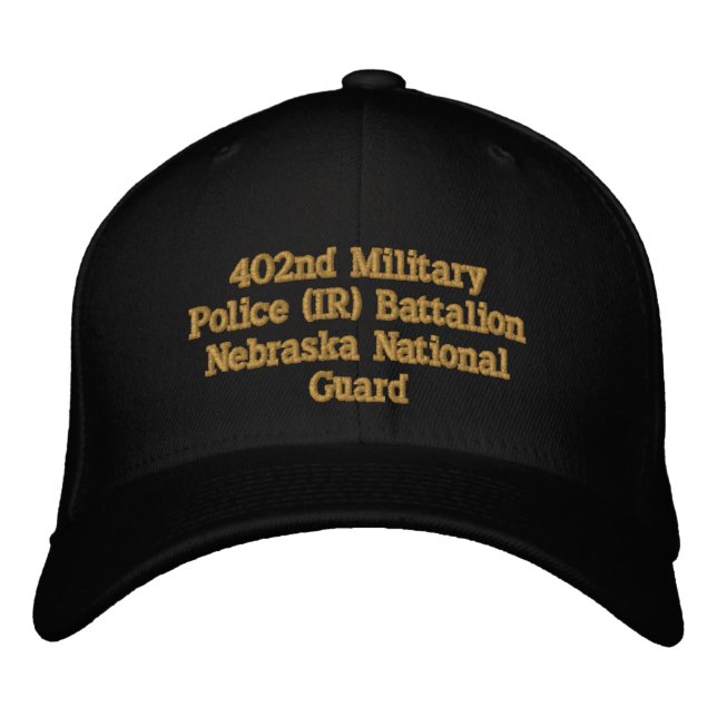 402nd Military Police Bn. Embroidered Baseball Cap (Front)
