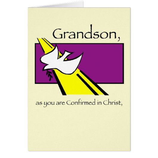 4049 Grandson, Confirmed in Christ (Front)