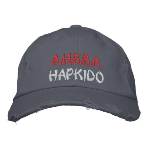 404 AHBBA Hapkido Blue Hat