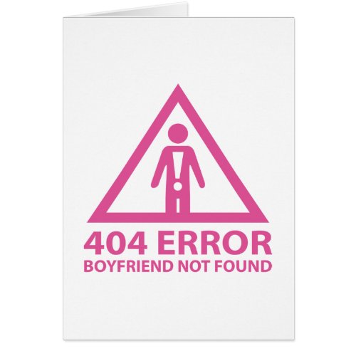 404 Error Boyfriend Not Found