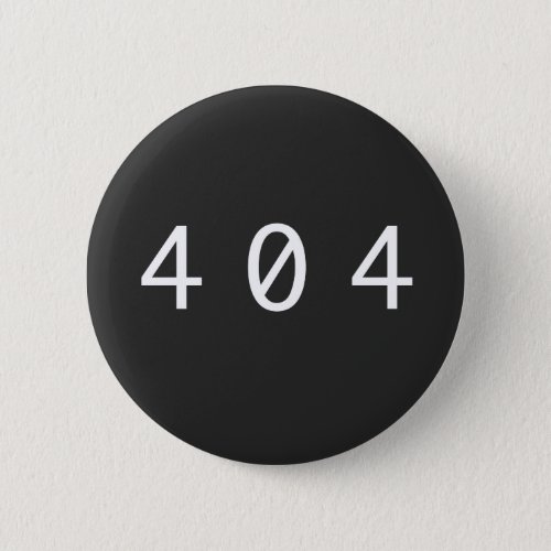 404 geek button badge
