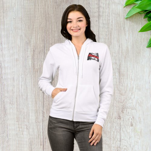 404 Not Found Error Message Womens Full_Zip Hoodie