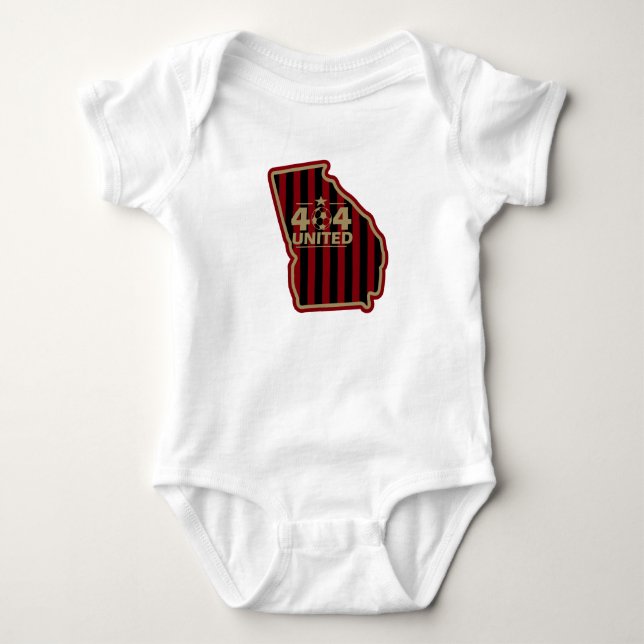 404 United Atlanta United Clothing for Baby Bodysuit (Front)