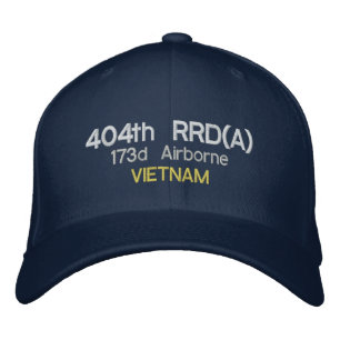 404th RRD(A), 173d Airborne, VIETNAM Embroidered Baseball Cap
