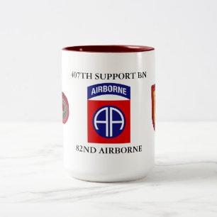 407TH SUPPORT BATTALION 82ND AIRBORNE MUG