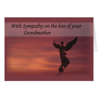 Sympathy On The Death Of A Grandmother Cards - Greeting & Photo Cards ...