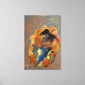 40.00" x 60.00" foglie morte canvas print