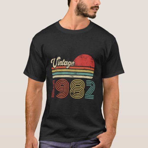40 1982 40Th T_Shirt
