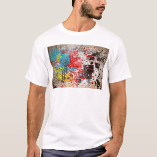 40 abstract splatter paint 1 color zoz.jpg T-Shirt