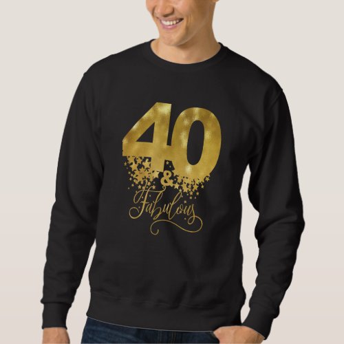 40 And  Fabulous 1982 40th Birthday  Tee For Wome