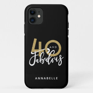 40 and fabulous iPhone 11 case