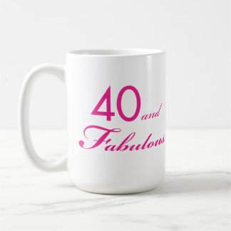 40 and Fabulous Mug #2