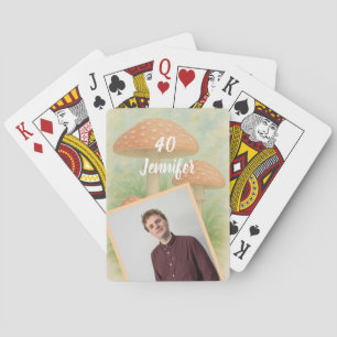 40 and fabulous playing cards