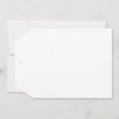 40 and Still Smokin Hot Jumbo Gift Tag (Back)