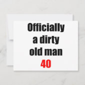 40 Dirty Old Man (Front)