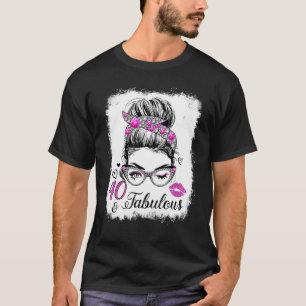 40 & Fabulous Since 1982 Birthday Queen 40 Years O T-Shirt