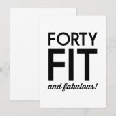 40 Fit and Fabulous! (Front/Back)
