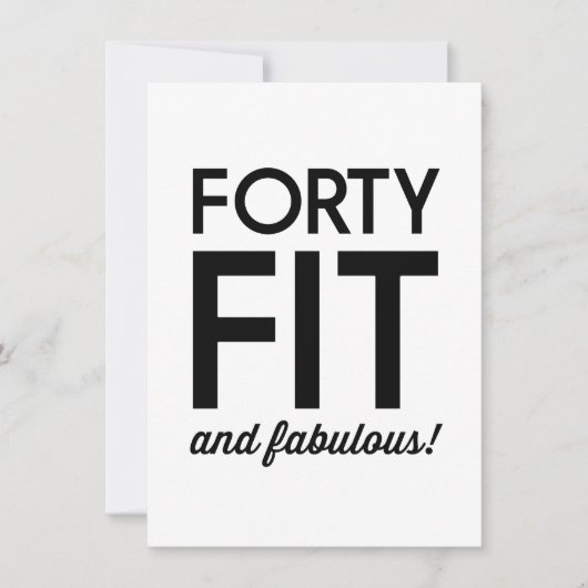 40 Fit and Fabulous! (Front)