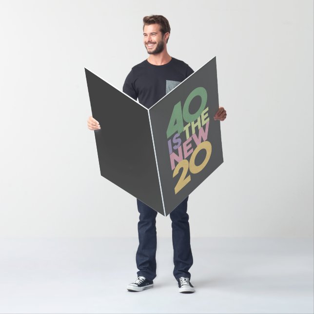 40 is the New 20 - 40th Birthday Gift Essential Card (In Situ)
