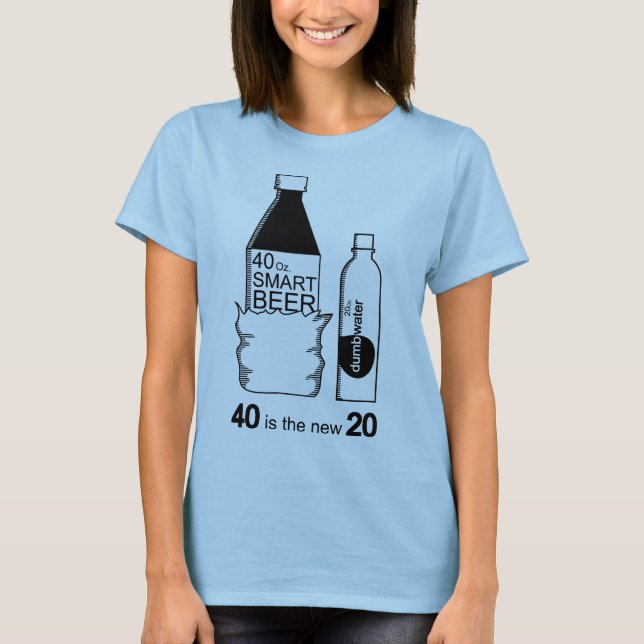 40 Is The New 20 T-Shirt (Front)