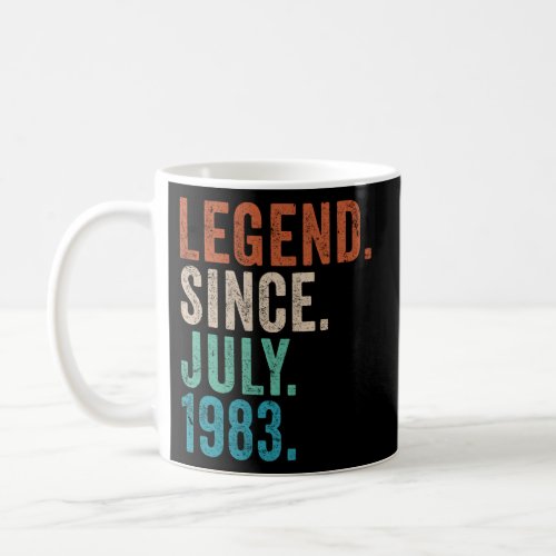 40 July 1983 40Th Coffee Mug