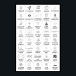 40 Mathematicians Poster<br><div class="desc">The most famous 40 mathematicians</div>