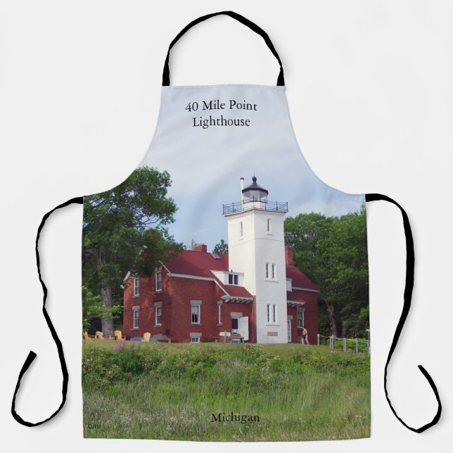 40 Mile Point Lighthouse apron (Front)