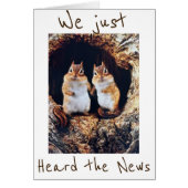 *40* NOT BAD...BE *CHIPPER* SAYS CHIPMUNKS (Front)