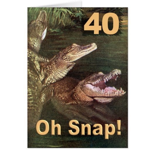 40, Oh Snap Cards (Front)