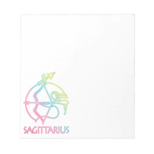 40 page Sagittarius notepad