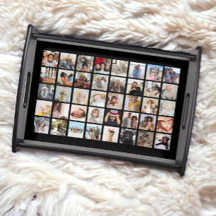 40 Photo Collage Template Make Your Own Serving Tray
