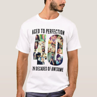 40 photo number collage T-Shirt
