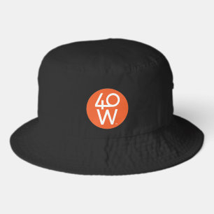 40 West Arts Black Bucket Hat