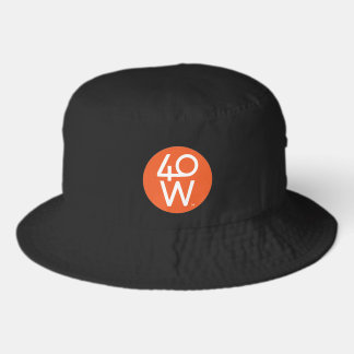 40 West Arts Black Bucket Hat