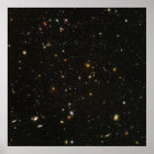40"x40" (max) HUDF Hubble Ultra Deep Field Poster