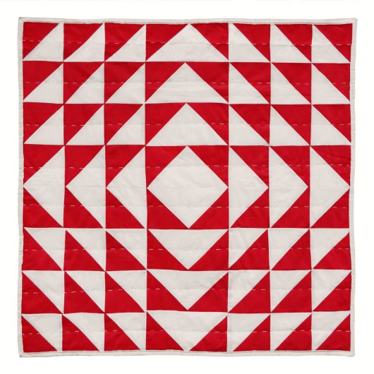 40" x 40" Betsy Patchwork Unisex Baby Quilt (Front)